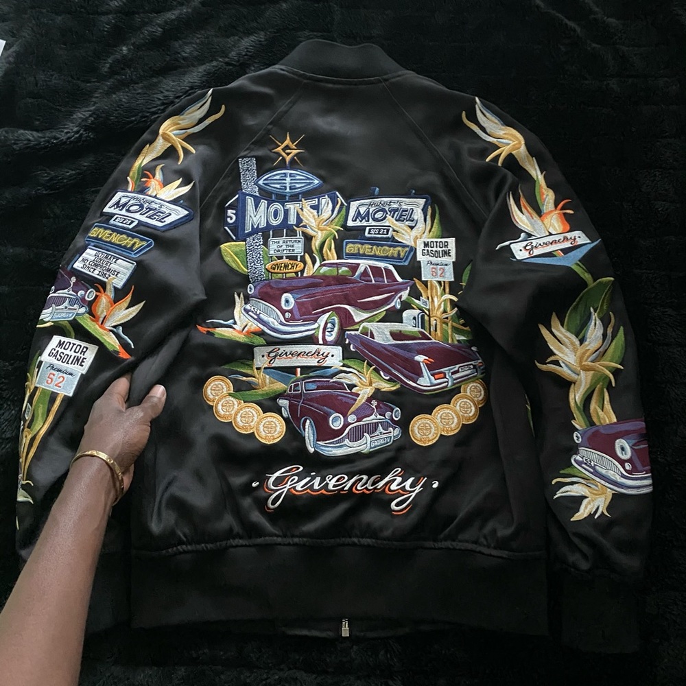 Givenchy Multi-Patch Motel Bomber Jacket - image 2